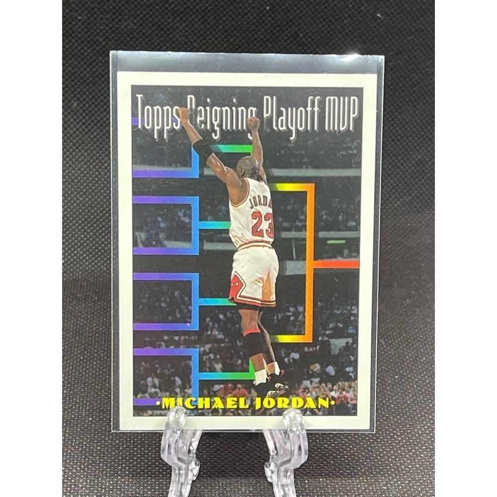 Michael Jordan card 1994 Topps #199 Reigning MVP